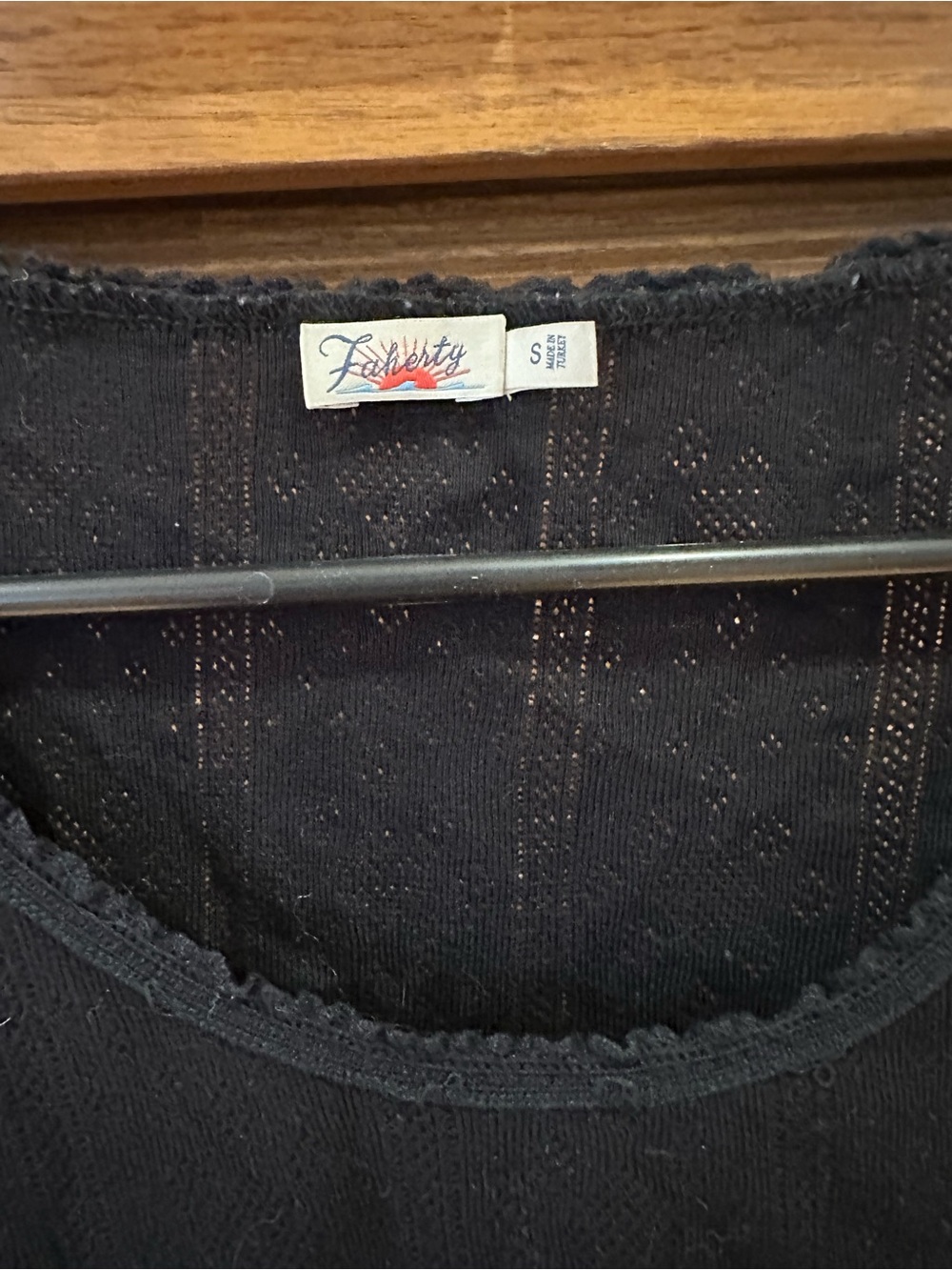 Faherty Pointelle Top - Picture 3 of 5
